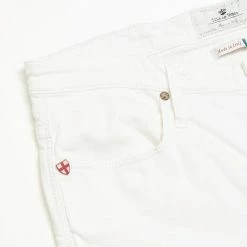 Blue de Genes Repi Pavia White Denim Pant