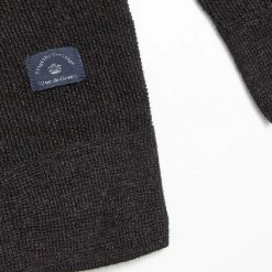 Blue de Genes Tondo Nuovo Merino Charcoal