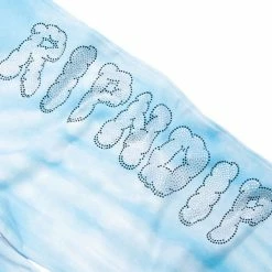 RIP N DIP Sent From Heaven Sweat Pants - Light Blue Spiral Dye