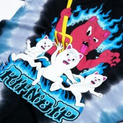 RIP N DIP Hades T-Shirt - Blue/Black V Dye