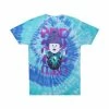 RIP N DIP Wizard T Shirt Blue Aqua Spiral Dye