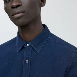 CLOSED Chemise Basic Pocket Denim Bleu Foncé