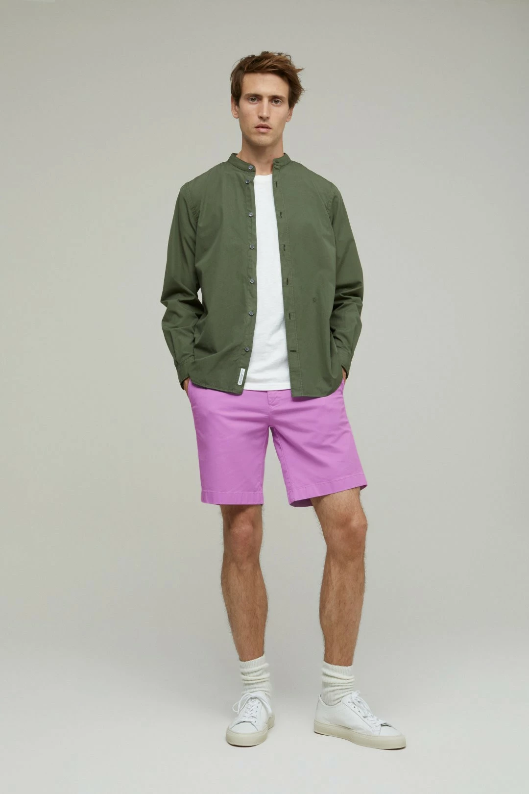 CLOSED Short Bermuda - Chino Classic - Wisteria