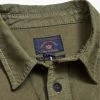 Blue de Genes Folignio Gordian Albiate Overshirt Olive Night