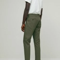 CLOSED Pantalon Atelier Tapered - Lin - Vert Gris
