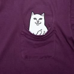 RIP N DIP Lord Nermal Pocket T Shirt Mist Grape