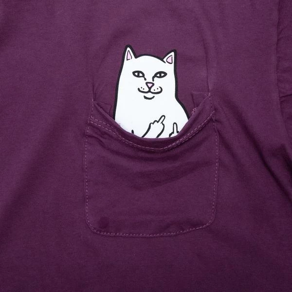 RIP N DIP Lord Nermal Pocket T Shirt Mist Grape