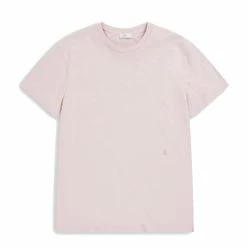 CLOSED T-shirt Jersey Col Rond - Coton Organique - Icy Verbena
