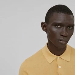 CLOSED Polo Maille Coton - Honey Mustard