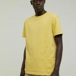 CLOSED T-shirt Brodé - Jaune Egg Nog