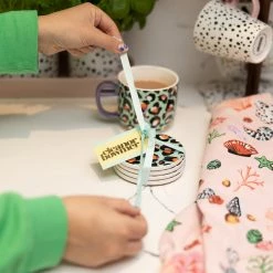 Eleanor Bowmer Leopard Ceramic Coasters (Set of 4)