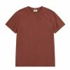 CLOSED T-shirt Jersey Col Rond - Coton Organique - Red Plum