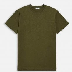 CLOSED T-shirt Brodé - Vert Chard Green