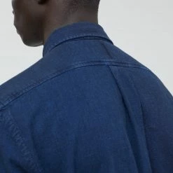 CLOSED Chemise Basic Pocket Denim Bleu Foncé