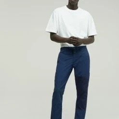 CLOSED Pantalon Atelier Tapered - Patchwork Indigo