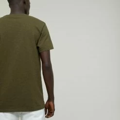 CLOSED T-shirt Brodé - Vert Chard Green