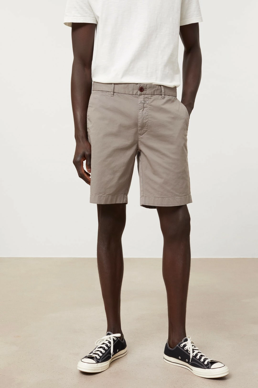 CLOSED Short Bermuda - Chino Classic - Cobble Grey