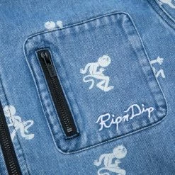 RIP N DIP Dance Party Denim Work Jacket