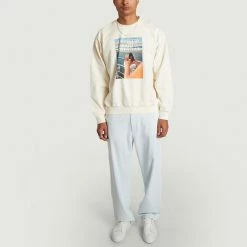 CLOSED Organic Cotton Printed Crew Neck Sweatshirt