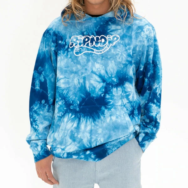 RIP N DIP Ripntail Hoodie - Blue Acid Wash