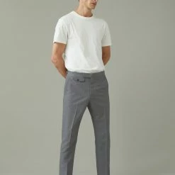 CLOSED Pantalon Atelier Formal - Laine Vierge - Gris Chiné