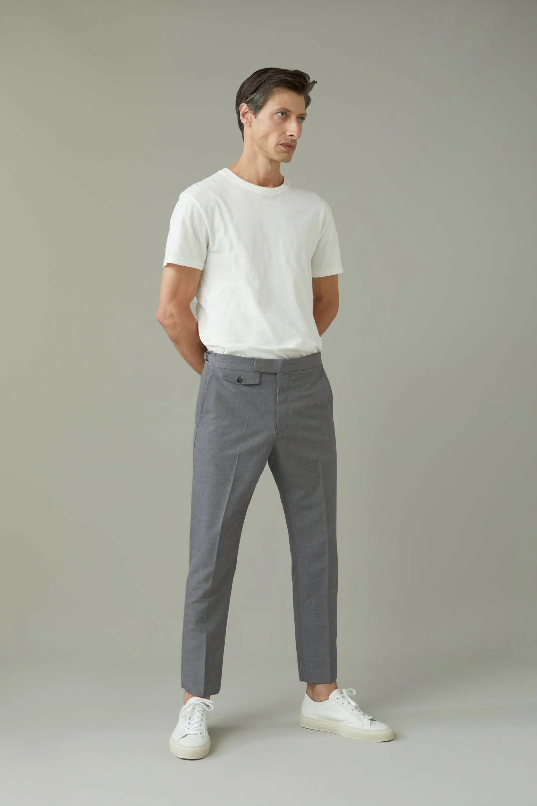 CLOSED Pantalon Atelier Formal - Laine Vierge - Gris Chiné