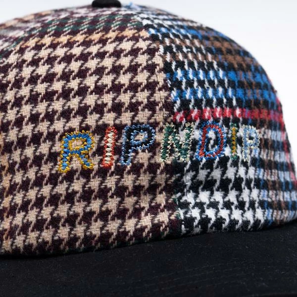 RIP N DIP Roygbiv Plaid Strap Back Cap Multi