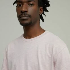 CLOSED T-shirt Jersey Col Rond - Coton Organique - Icy Verbena