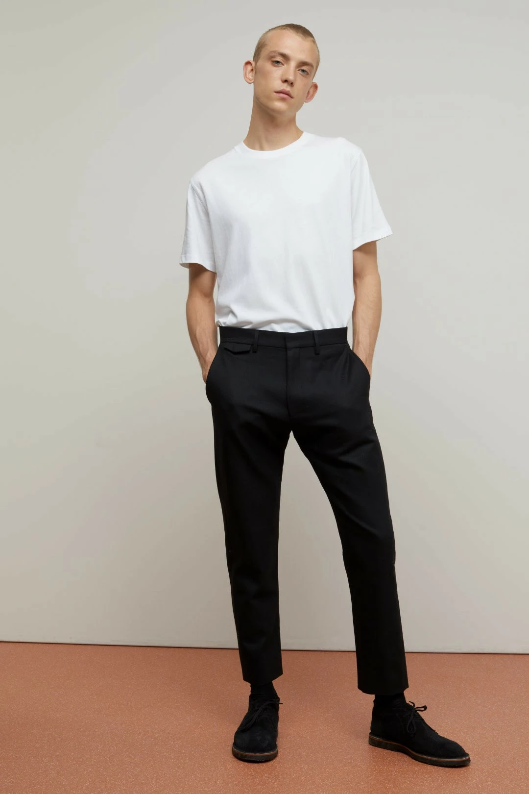 CLOSED Pantalon Atelier Tapered - Laine Vierge - Noir