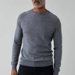 CLOSED Pull En Laine Mérinos Gris