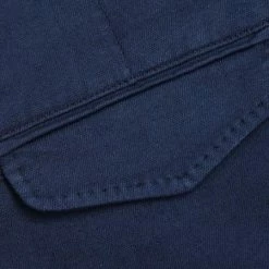 Blue de Genes Raphael Gusto Linen Pant Dark Navy