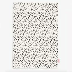 Eleanor Bowmer Miami Shells & Dalmatian Dot Set of 2 Cotton Tea Towels