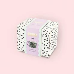 Eleanor Bowmer Mint Leopard Short Mug