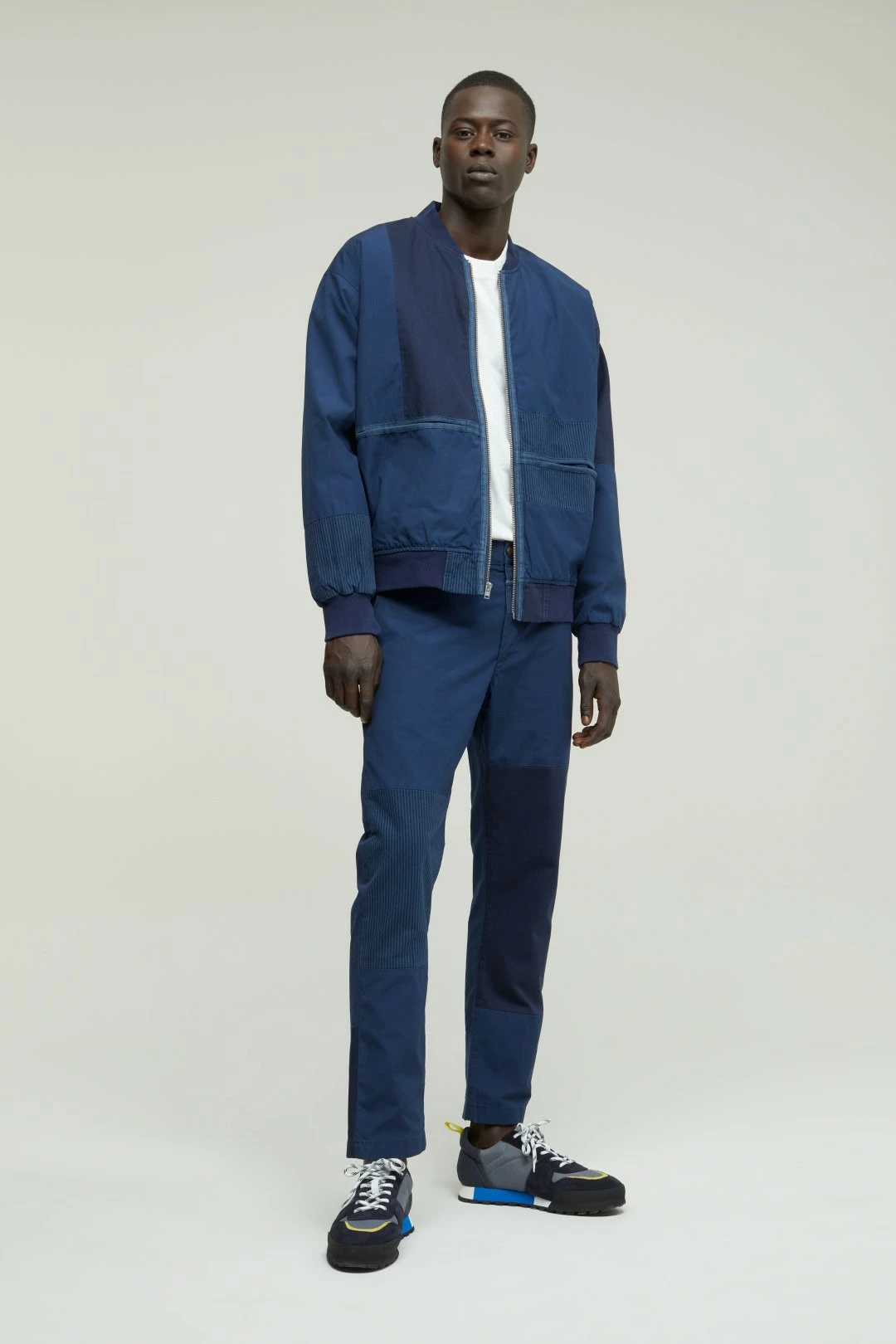 CLOSED Pantalon Atelier Tapered - Patchwork Indigo