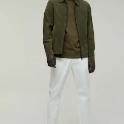 CLOSED T-shirt Brodé - Vert Chard Green