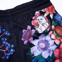 RIP N DIP Green House Sweatshorts Black