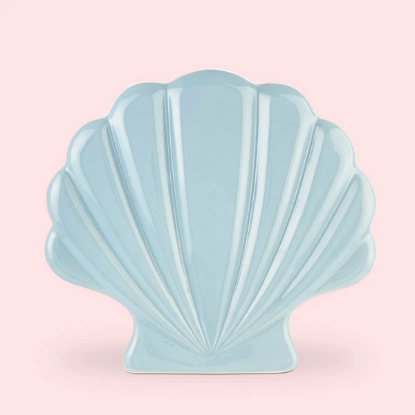 Eleanor Bowmer Blue Shell Vase
