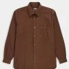 CLOSED Surchemise Formal Army Marron Brazil Nut