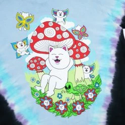 RIP N DIP Promised Land T-Shirt - Purple/Blue V Dye