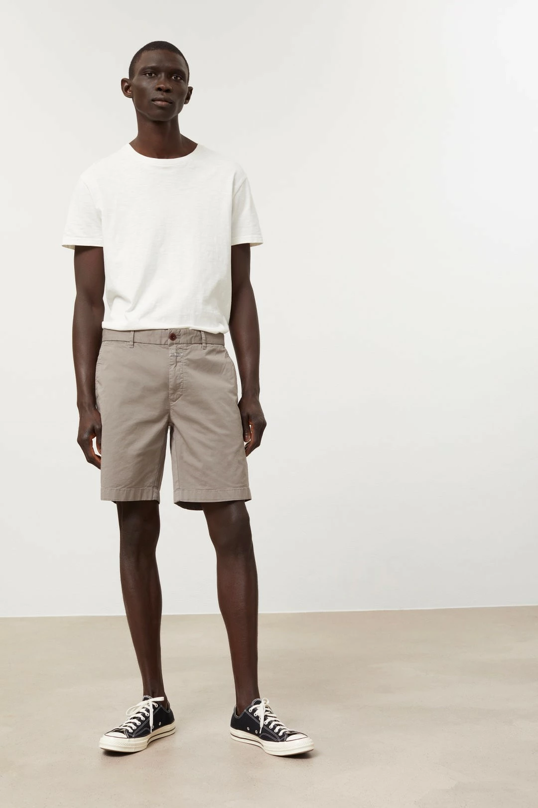 CLOSED Short Bermuda - Chino Classic - Cobble Grey