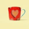 Eleanor Bowmer : You Are Amazing Hearts Mug