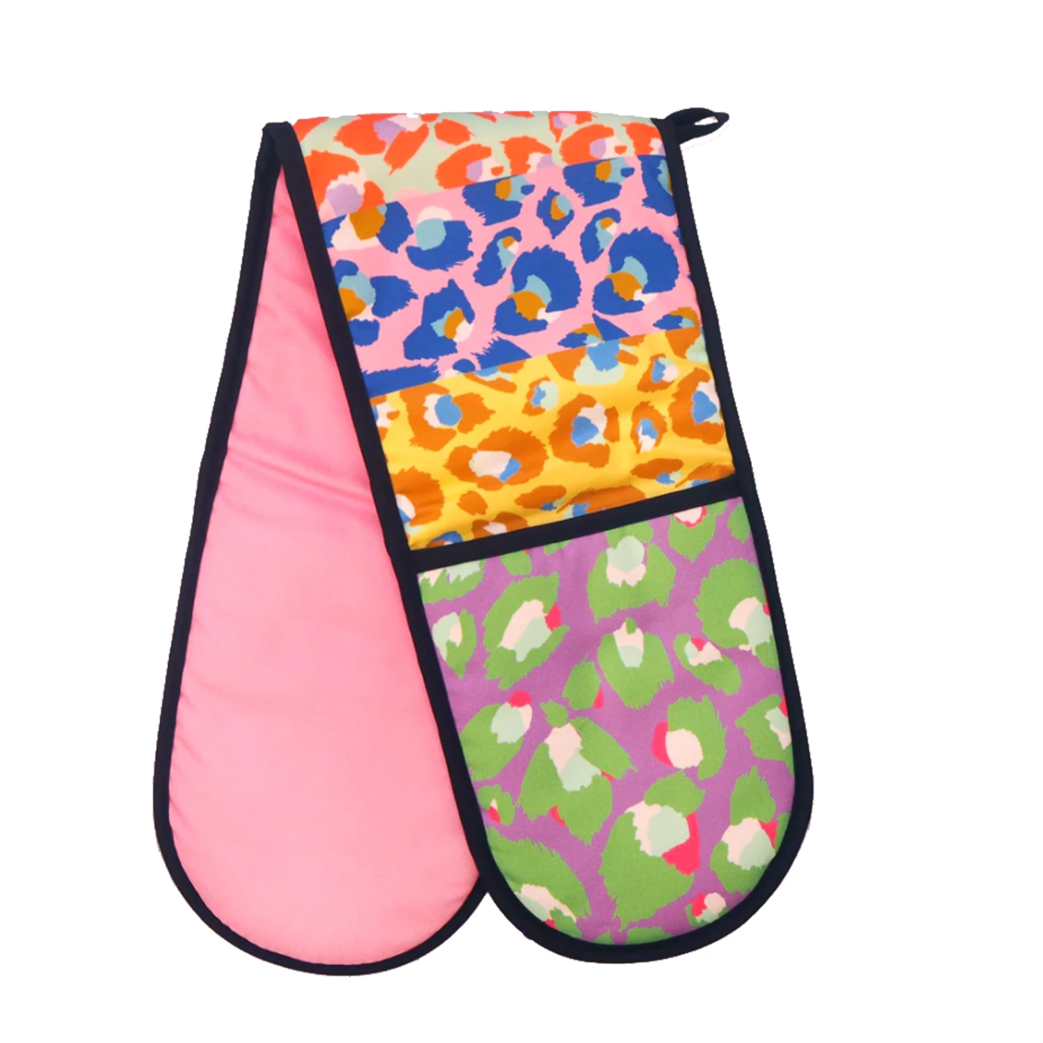 Eleanor Bowmer Leopard Stripe Oven Gloves