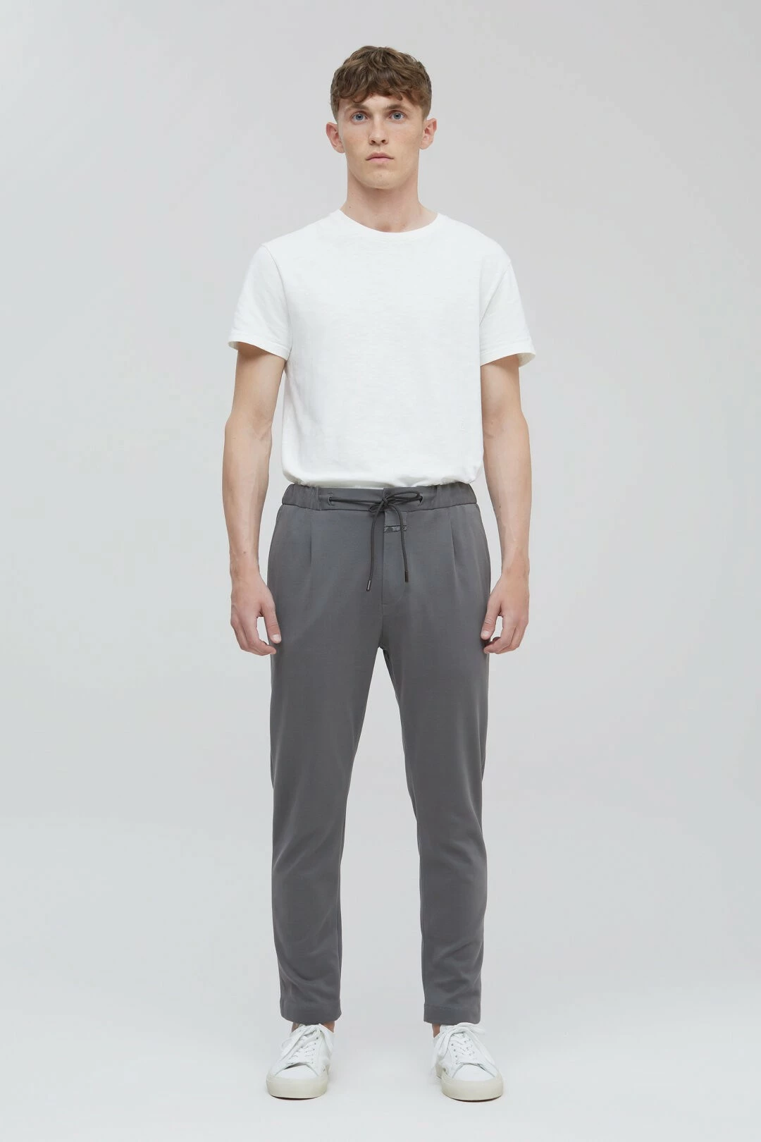 CLOSED Pantalon Vigo Tapered Dark Nickel