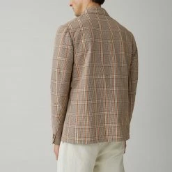 CLOSED Blazer À Carreaux Tissu Italien