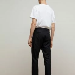 CLOSED Pantalon Atelier Tapered - Laine Vierge - Noir