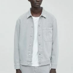 CLOSED Veste Denim Worker - Gris Ciment