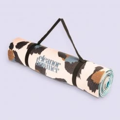 Eleanor Bowmer Pink Leopard Yoga Mat