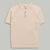 CLOSED Polo Fine Maille Italienne Beige