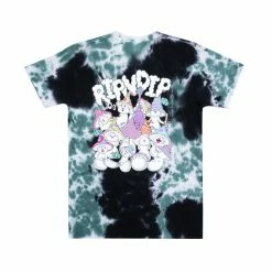 RIP N DIP Kaleidoscope T-Shirt - Black/Sage Tie-Dye