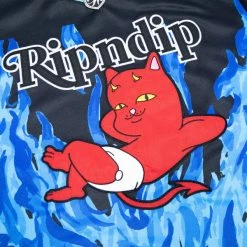 RIP N DIP Devil Babies Hockey Jersey - Black/Blue